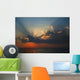 Beams Sun above Sea Wall Decal
