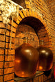 demijohn in wine cave Wall Mural
