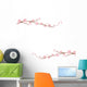 Sakura Cherry Blossom Wall Decal Sticker Set