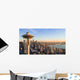 Seattle Skyline Sunset Wall Decal