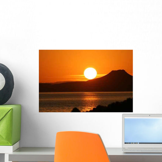 Sunset Su Lake Nasser Wall Decal