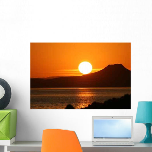 Sunset Su Lake Nasser Wall Decal
