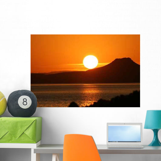 Sunset Su Lake Nasser Wall Decal