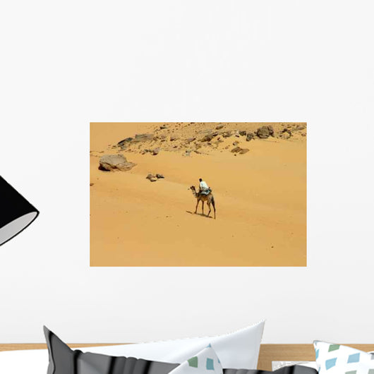 Camel and Beduin Desert Wall Decal