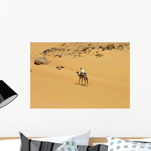 Camel and Beduin Desert Wall Decal