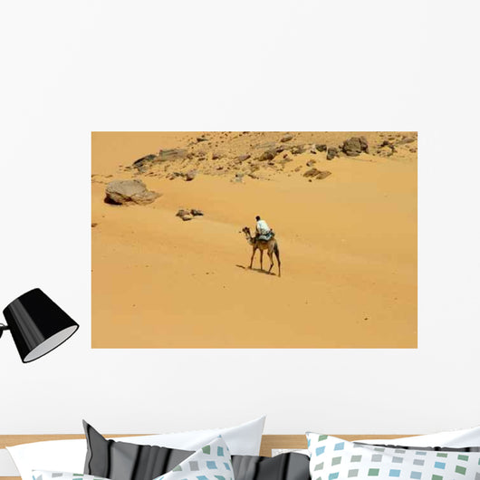 Camel and Beduin Desert Wall Decal