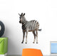 Zebra Wall Decal Design 3