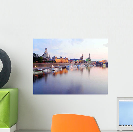 Dresden Skyline Wall Decal