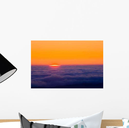 Sunrise Top Pacific Cloud Wall Decal