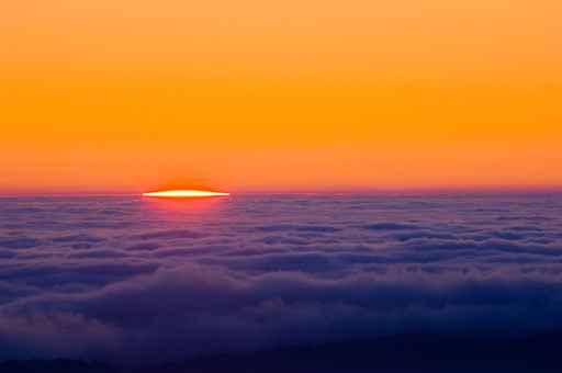 Sunrise Top Pacific Cloud Wall Decal