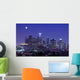 Los Angeles Skyline under Wall Decal