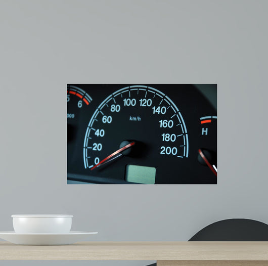Tacho Speedometer Wall Mural