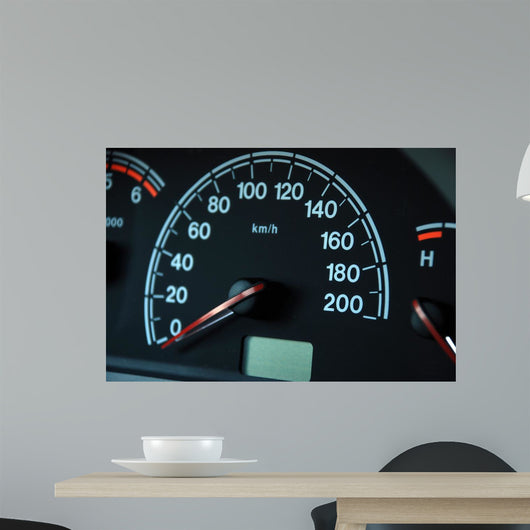 Tacho Speedometer Wall Mural
