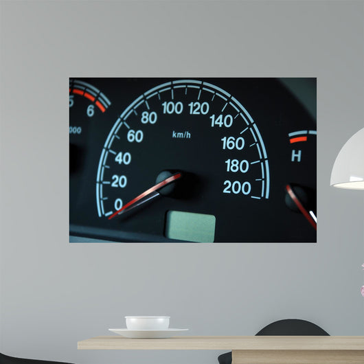 Tacho Speedometer Wall Mural