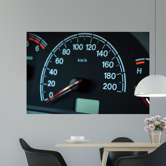 Tacho Speedometer Wall Mural