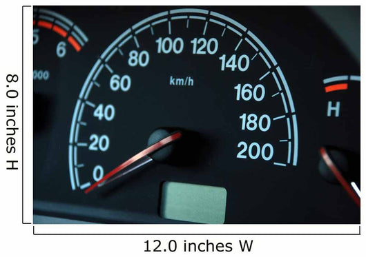 Tacho Speedometer Wall Mural