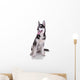 Siberian Husky Dog Wall Decal