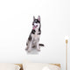 Siberian Husky Dog Wall Decal
