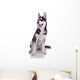 Siberian Husky Dog Wall Decal
