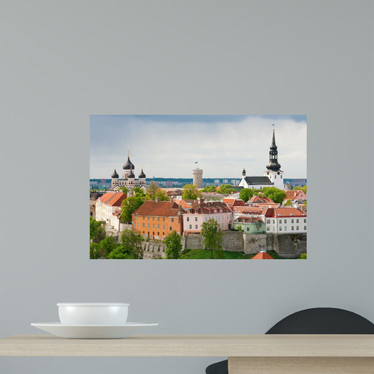 Toompea hill. Tallinn, Estonia Wall Mural