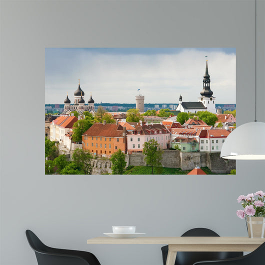 Toompea hill. Tallinn, Estonia Wall Mural