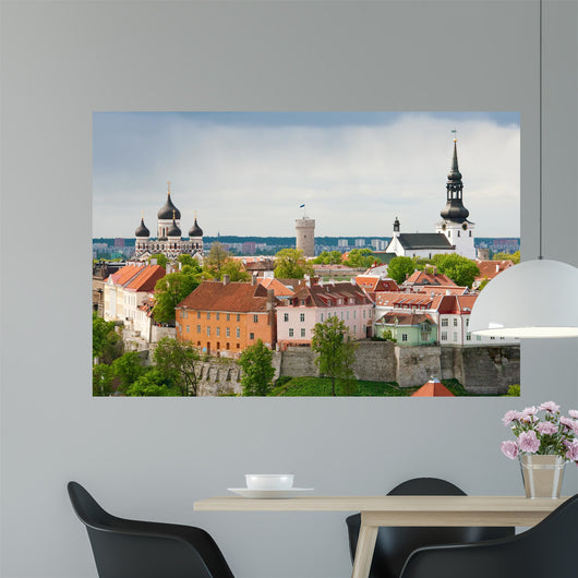 Toompea hill. Tallinn, Estonia Wall Mural