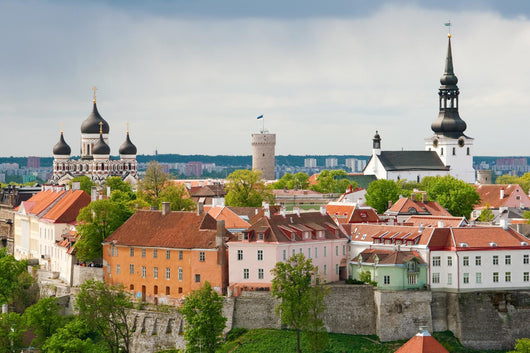 Toompea hill. Tallinn, Estonia Wall Mural