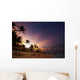 Sunset Beach Wall Decal Design 3