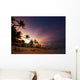 Sunset Beach Wall Decal Design 3