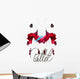 Ballet Dancers Dance Poster Wall Decal