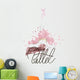 Watercolor Ballerina Ballet Dancer Wall Decal