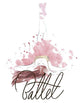 Watercolor Ballerina Ballet Dancer Wall Decal