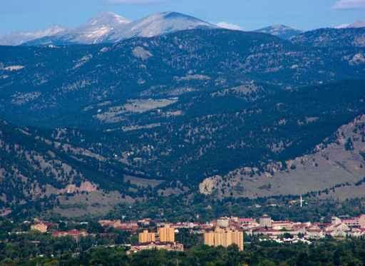 Boulder Colorado Wall Mural