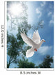 White Dove Flying Wall Mural