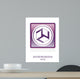 Antahkarana Yang Icon Symbol Wall Decal