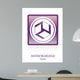 Antahkarana YANG Icon Symbol Wall Decal