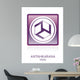 Antahkarana YANG Icon Symbol Wall Decal