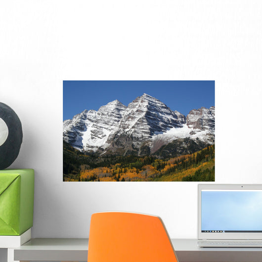 snowy mountain Wall Mural