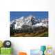 snowy mountain Wall Mural
