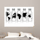 Vials 5 Continents Wall Mural