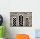 Three Windows Wall Mural