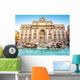 Trevi Fountain Sunrise Rome Wall Decal