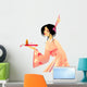 pretty geisha Wall Decal