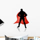 super hero silhouette vector Wall Decal