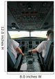 Ailiner Cockpit Wall Mural