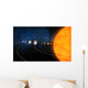 Complete Solar System Wall Mural