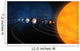 Complete Solar System Wall Mural