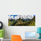 Picturesque Panoramic Terraces Machu Wall Decal