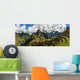 Picturesque Panoramic Terraces Machu Wall Decal