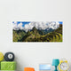 Picturesque Panoramic Terraces Machu Wall Decal